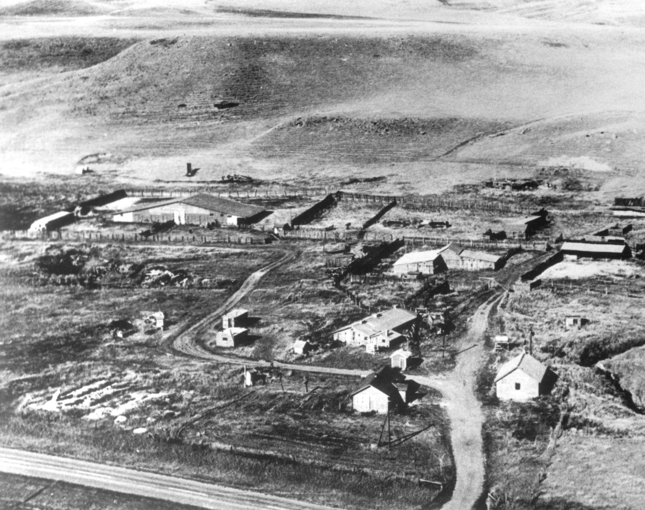 Historic Cochrane Aerial Image